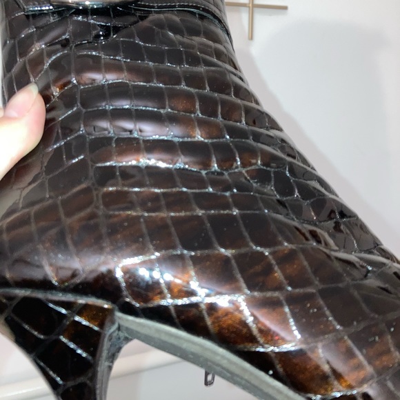 Stuart Weitzman Nubuckleboot Heeled booties - Picture 4 of 10